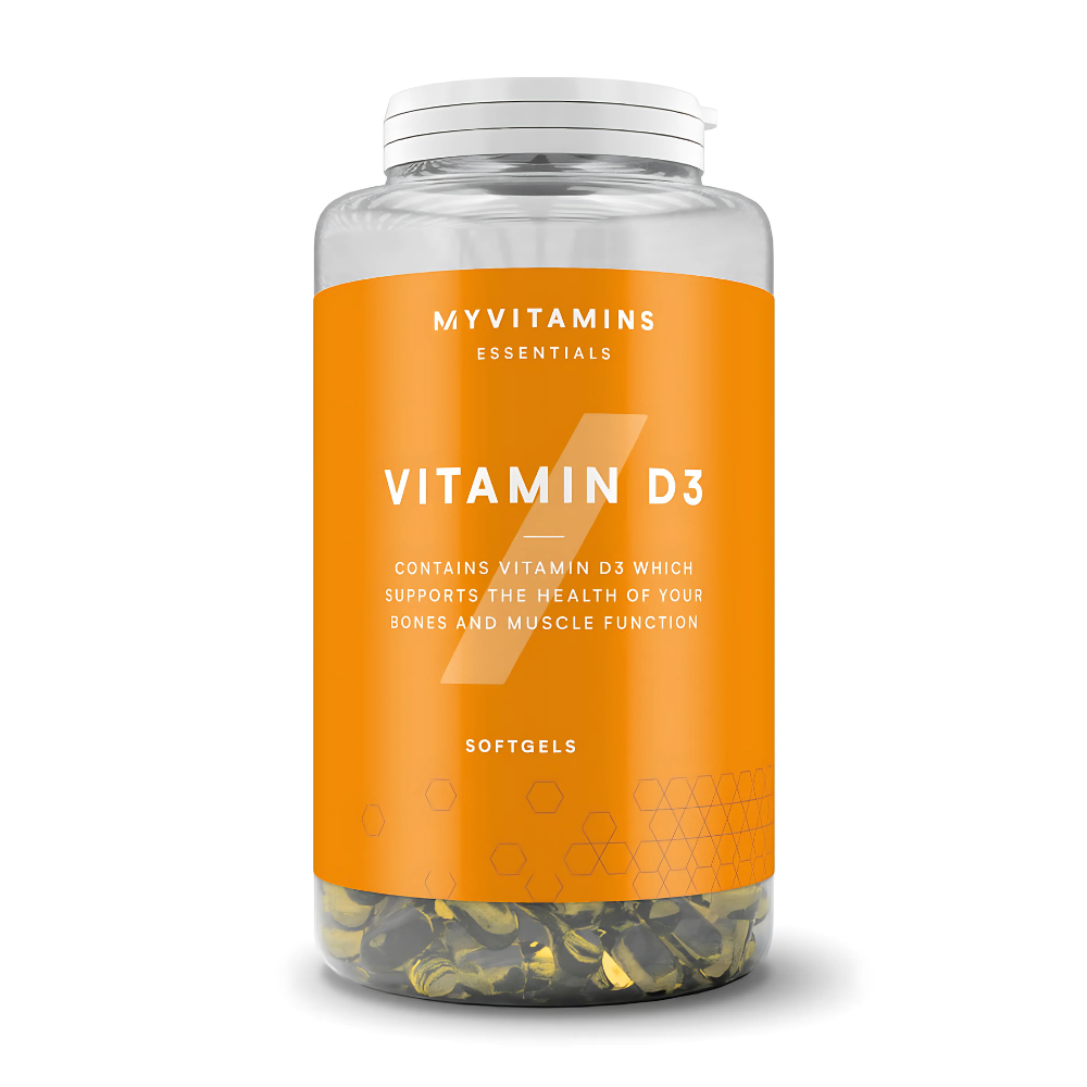 MyProtein MyVitamins Vitamin D3 |180 Caps Unflavoured