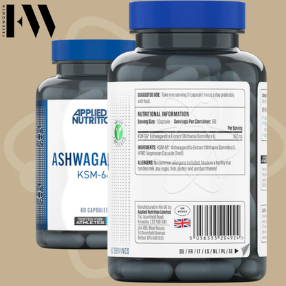 Applied Nutrition Ashwaghanda | 60Caps