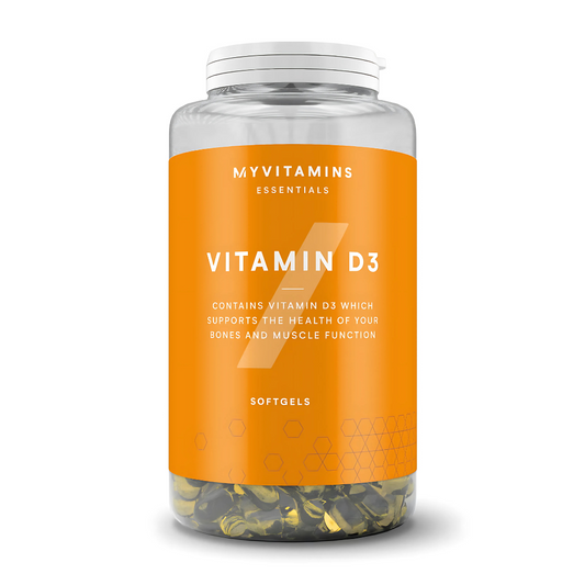 MyProtein MyVitamins Vitamin D3 |180 Caps Unflavoured