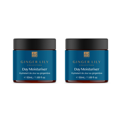 Dr Botanicals Gingerlily Day Moisturiser 50ml Twin Value Savings Pack