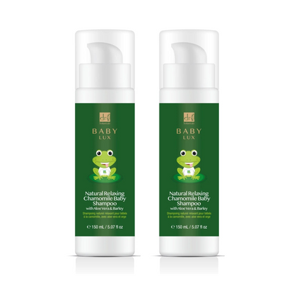 Dr Botanicals Baby Lux Natural Relaxing Chamomile Baby Shampoo 150ml Twin Value Savings Pack