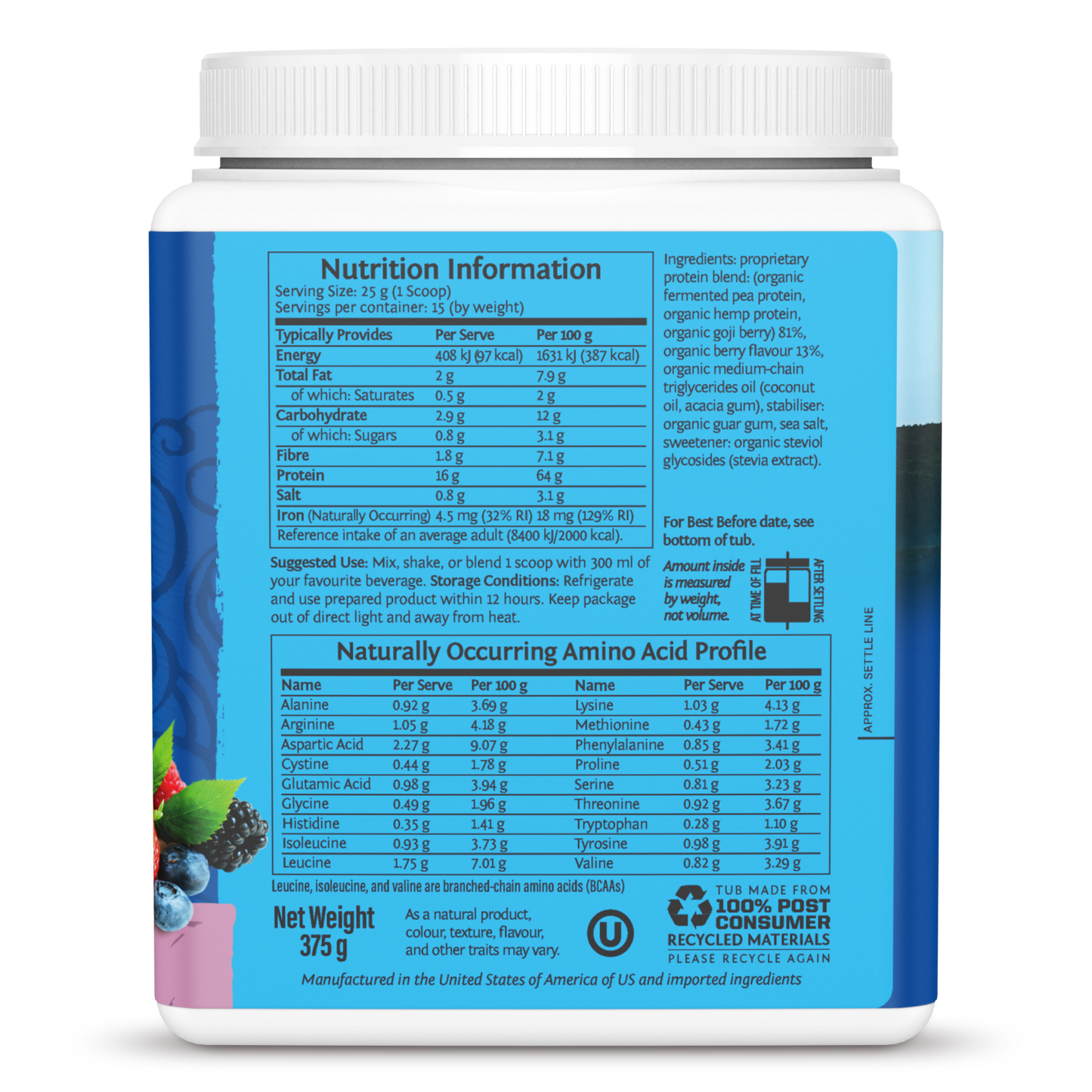 Sunwarrior Warrior Blend Protein