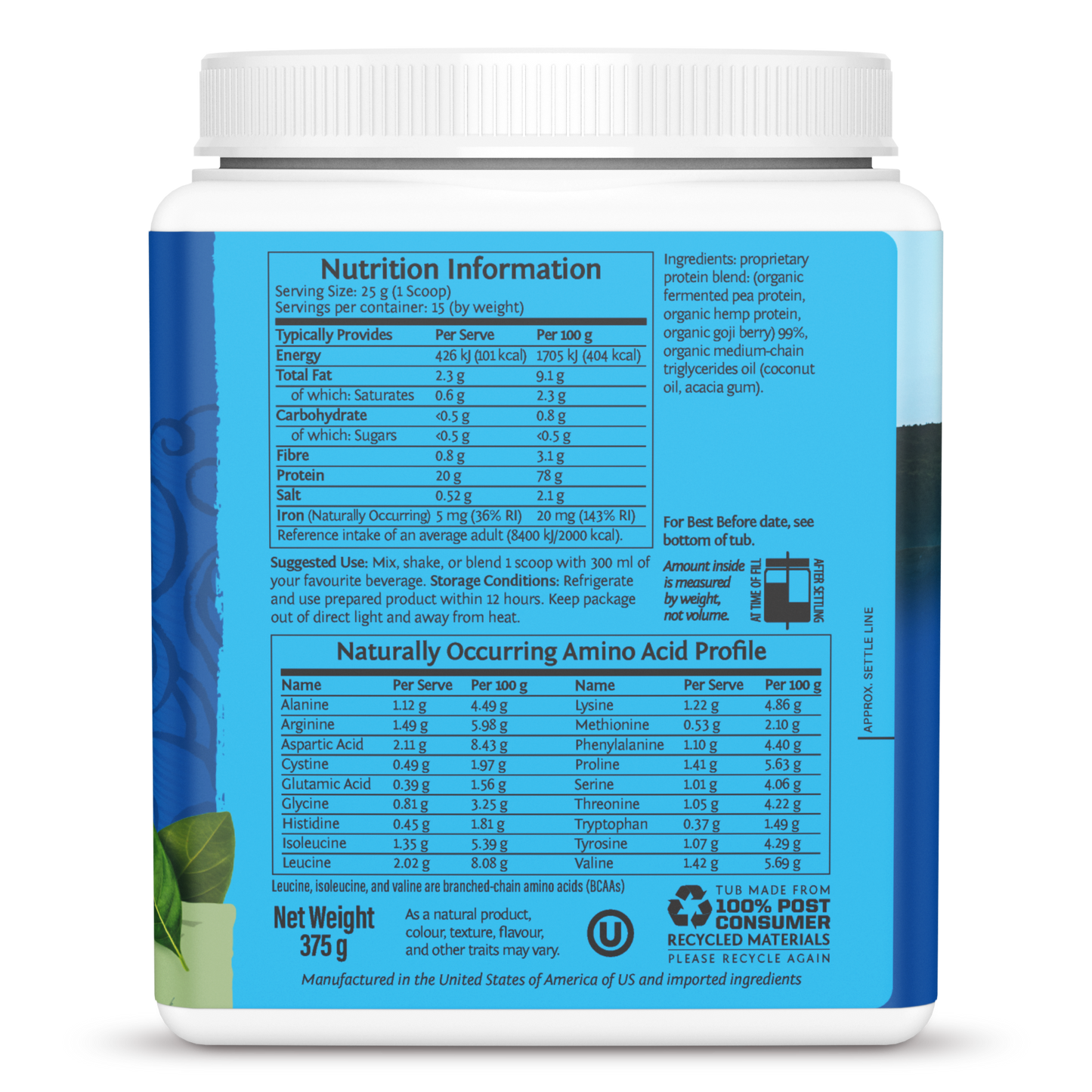 Sunwarrior Warrior Blend Protein