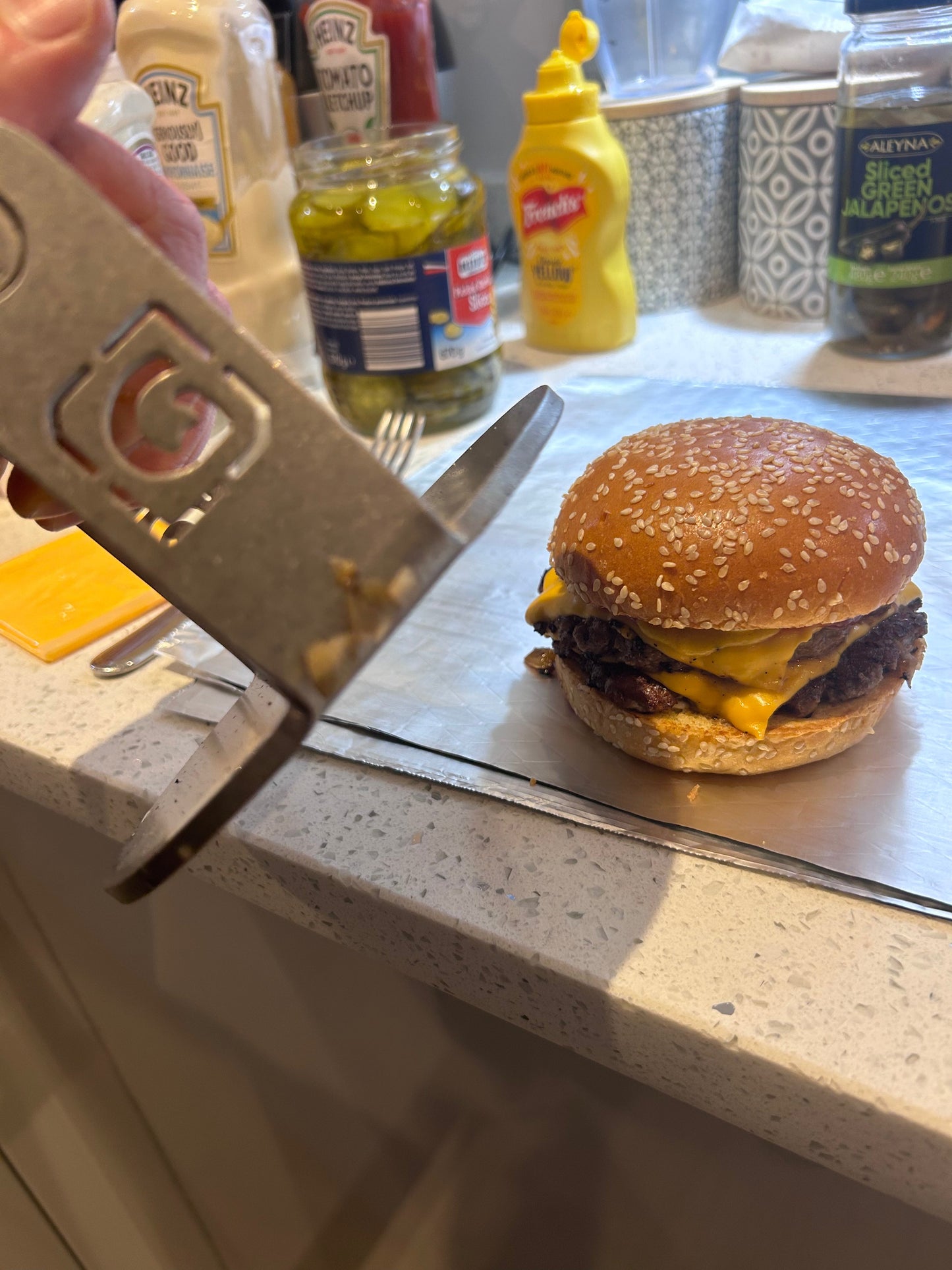 BURGER PATTY PRESS 5 INCH