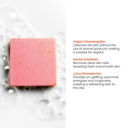 Dr Botanicals Hydrating Rose Facial Cleansing Bar 100g Twin Value Savings Pack